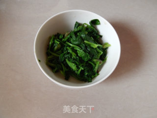 菠菜米饼的做法步骤：3