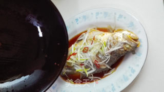 清蒸黄花鱼的做法步骤：8