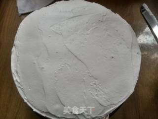 女儿四岁的生日蛋糕----小白兔奶油蛋糕的做法步骤：9