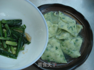 韭菜面片的做法步骤：7