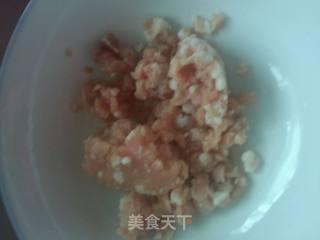 虾肉珍珠丸子的做法步骤：2