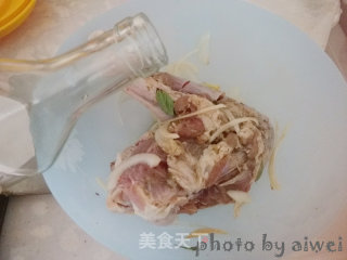 罗勒叶烤羊腿的做法步骤：5