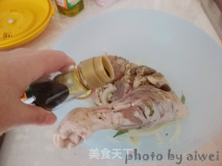 罗勒叶烤羊腿的做法步骤：6