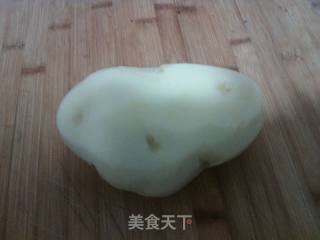 女儿做的焗烤土豆的做法步骤：1