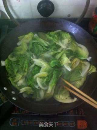 蚝油生菜的做法步骤：3