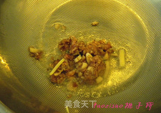 揽菜肉末四季豆的做法步骤：5