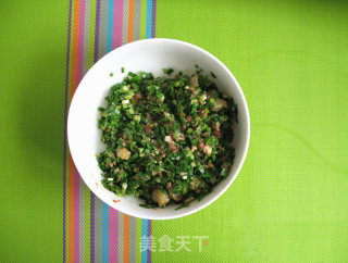 韭菜虾仁猪肉饺子的做法步骤：6
