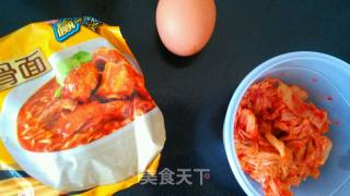 泡菜方便面的做法步骤：1