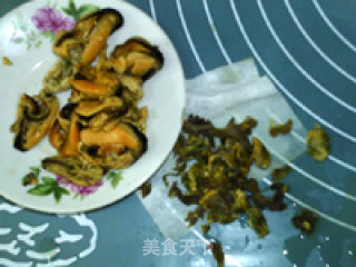 蛋清茼蒿淡菜汤的做法步骤：5