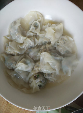 荠菜三鲜馄饨的做法步骤：15