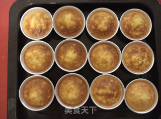 蔓越莓奶香小蛋糕的做法步骤：9