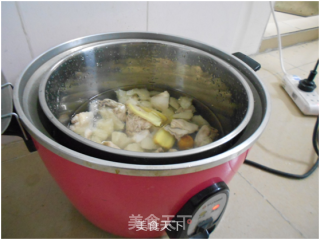 柚子鸡汤的做法步骤：4