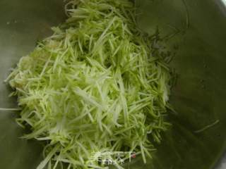 西葫芦菜塌子的做法步骤：1