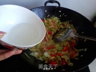 鸡蛋头菜小番茄的做法步骤：8
