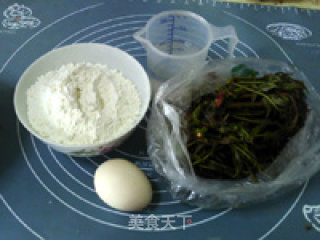 香椿蛋糊饼的做法步骤：1
