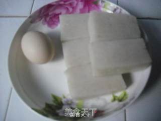蛋煎糍粑的做法步骤：1