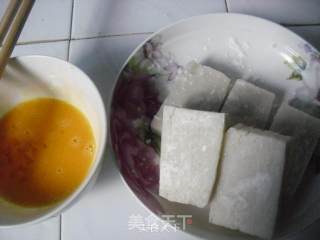 蛋煎糍粑的做法步骤：2