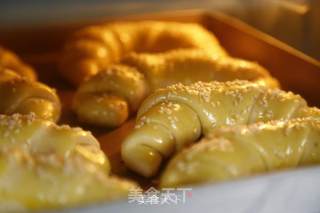 金牛角面包（简单、不用发酵）的做法步骤：13