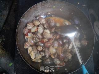 辣炒花蚬子的做法步骤：6