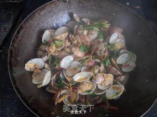 辣炒花蚬子的做法步骤：10