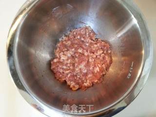 鸡汁荠菜石榴包的做法步骤：2