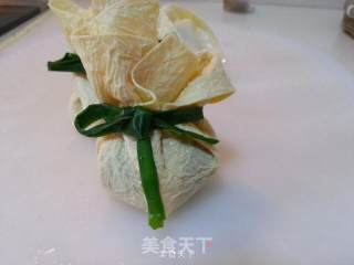 鸡汁荠菜石榴包的做法步骤：5