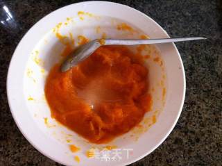 南瓜玉米面粥的做法步骤：2