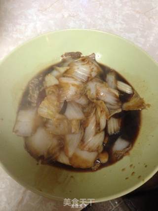 醋溜白菜的做法步骤：3