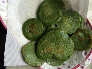 菠菜饼的做法步骤：6