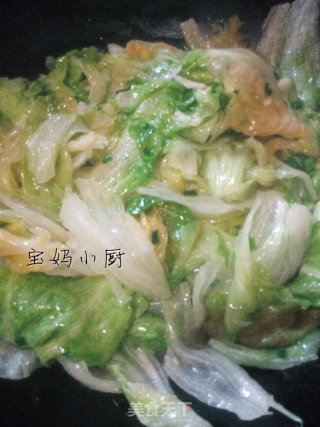 家常蒜蓉生菜的做法步骤：4