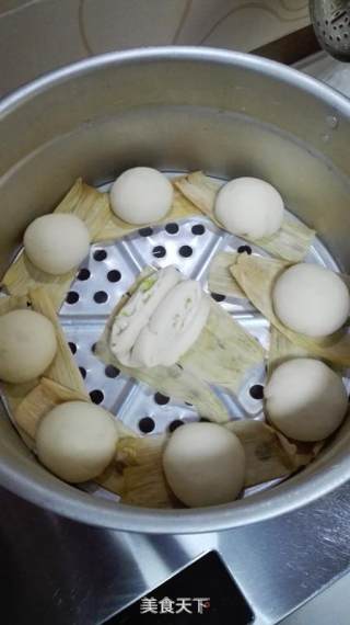 奶黄包的做法步骤：11