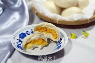 奶黄包的做法步骤：13