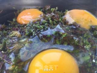 香椿蛋饼的做法步骤：2