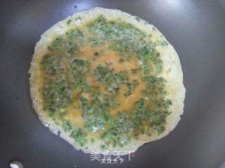 最春天的味道~香椿蛋煎饼的做法步骤：4