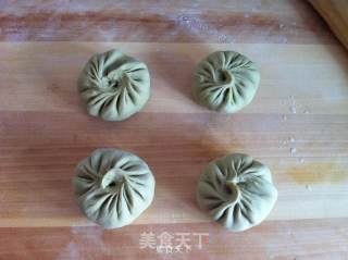 抹茶韭菜馅饼的做法步骤：5