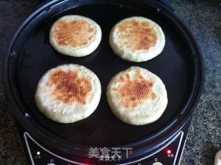 抹茶韭菜馅饼的做法步骤：8