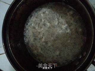 荠菜牛肉羹的做法步骤：2