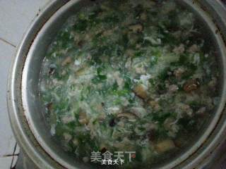荠菜牛肉羹的做法步骤：7