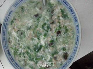 荠菜牛肉羹的做法步骤：8