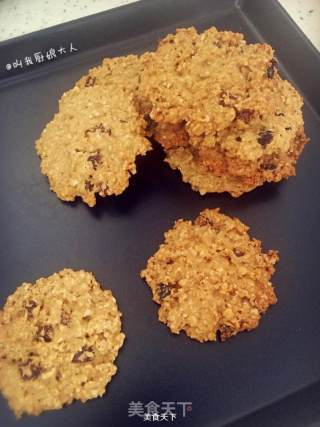 红糖朗姆燕麦饼干的做法步骤：10