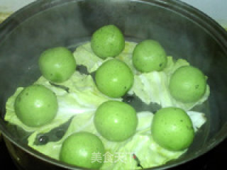 黑芝麻青团的做法步骤：14