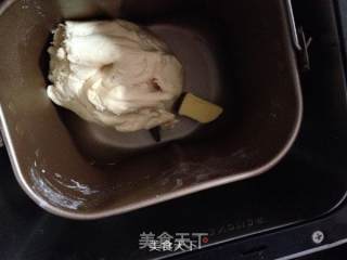 蓝莓土司的做法步骤：2