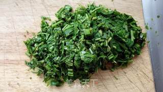 香椿鸡蛋煎饼的做法步骤：5