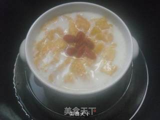 牛奶炖芒果的做法步骤：7