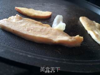 和风烤鸡胸肉的做法步骤：7
