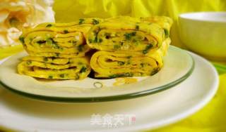 葱香鸡蛋卷的做法步骤：11