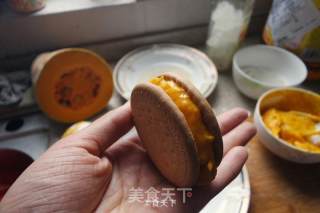 南瓜芝麻饼的做法步骤：6