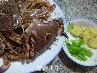 炒花蟹的做法步骤：1