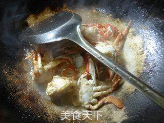 炒花蟹的做法步骤：7