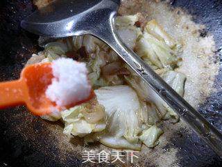 猪肉炒白菜的做法步骤：9